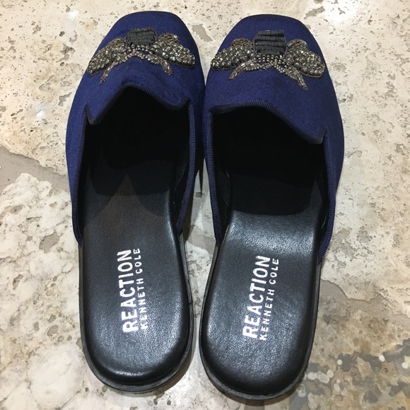 Kenneth Cole suede mule (ektad) - Picture 4 of 6